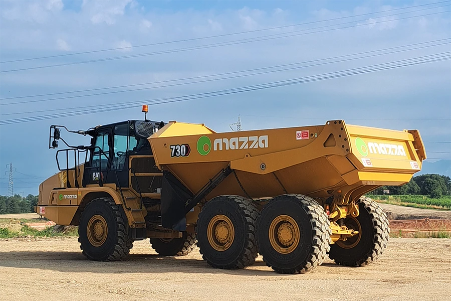 Nuovo Dumper 730 ampliamento parco mezzi