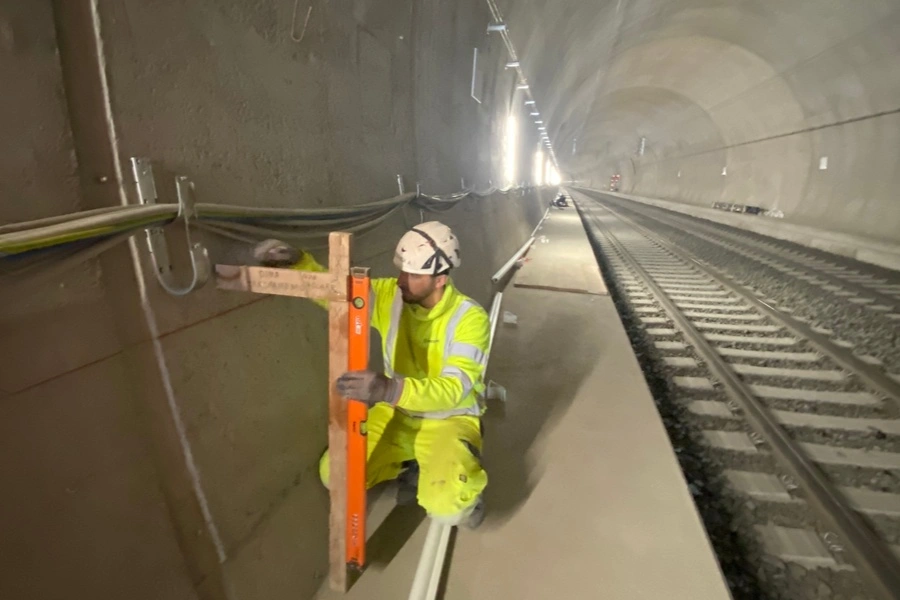 Tracciare in bolla per corrimano
