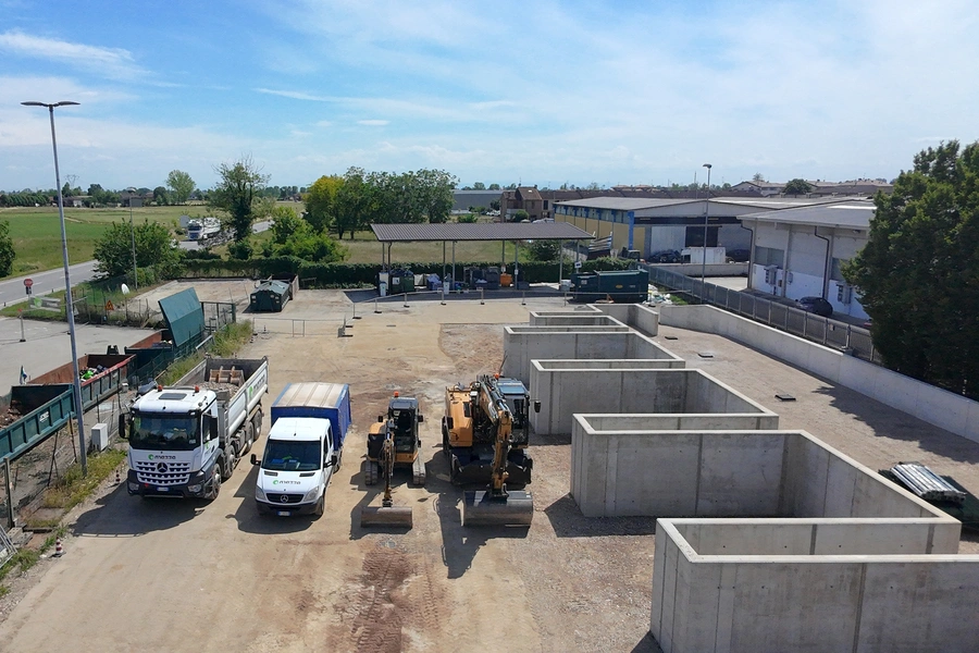 Cantiere rivolta d'adda - rifacimento discarica