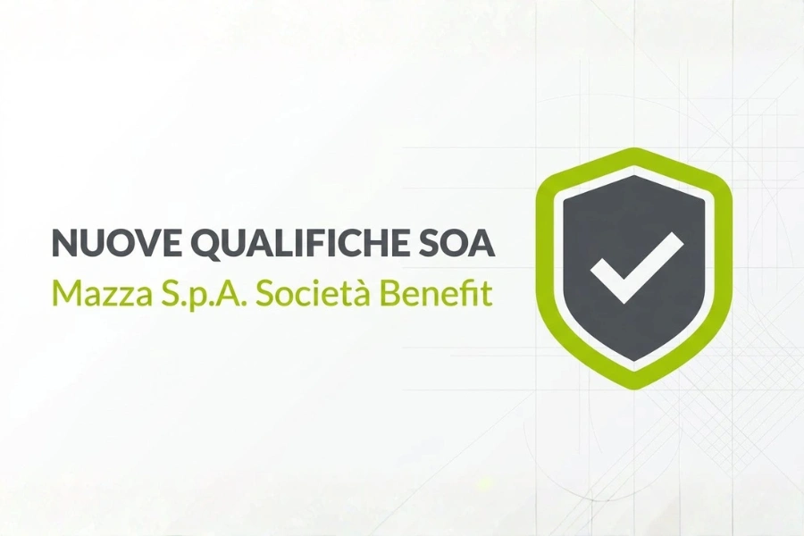 Nuove qualifiche soa - Mazza SpA