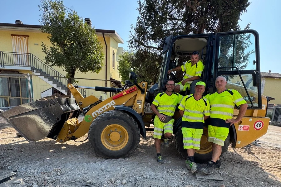 Squadra operativa cantiere di Leno